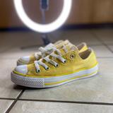 Converse Shoes | Converse All Star Converse 7d 04 07 01 Yellow Low Tops Woman’s | Color: Gold | Size: 6