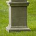 Campania International Greenwich Pedestal Concrete | 25.25 H x 18 W x 18 D in | Wayfair PD-192-FN