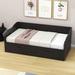 Red Barrel Studio® Eftimie Twin Size 2 Drawers Daybed w/ Trundle Wood in Brown | 29 H x 40 W x 77 D in | Wayfair 4A67BE9EB18F4DE98EA1D8D3D3AD8DD9