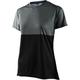 Troy Lee Designs Lilium Block Short Sleeve Ladies Cycling Jersey, black-grey, Size S for Women