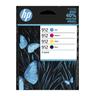 Hp 912 Pack de 4 cartouches dencre noire, cyan, jaune et magenta authentiques 6ZC74AE pour