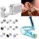 1/2/4 pièces unité de perçage jetable stérile pour oreilles Cartilage Tragus Helix Piercing Gun No