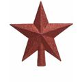 Kaemingk - puntale a stella rosso glitter 4,2X19X19 cm