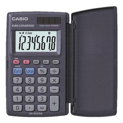 CASIO Taschenrechner »HS-8VERA« blau, 6.3x10.4x1 cm