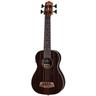 Kala Bass Ukulele Ebony Fretted