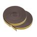 Foam Tape Adhesive Weather Strip 9mm Wide 2mm Thick, 5 Meters Long Brown, 2Pcs - Brown - 9mm(W)x2mm(T)x5m(L)