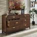 Khourush 64" Wide 6 - Drawer Campaign Dresser by iNSPIRE Q Modern