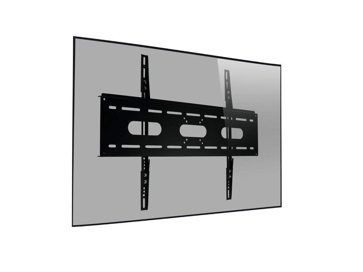 MonLines MWH012B flache TV Wandhalterung bis 105 Zoll mit Diebstahlschutz, schwarz Image