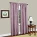 Wide Width Buffalo Check Window Curtain Panel by Achim Home Décor in Burgundy (Size 42" W 63" L)