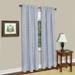 Wide Width Buffalo Check Window Curtain Panel by Achim Home Décor in Grey (Size 42" W 84" L)