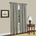 Wide Width Buffalo Check Window Curtain Panel by Achim Home Décor in Taupe (Size 42" W 63" L)