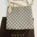 Gucci Bags | Gucci Messenger Bag Used Wear On Leather On Top Opening | Color: Blue/White | Size: Os