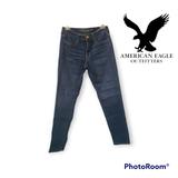 American Eagle Outfitters Jeans | American Eagle Outfitters Mid Rise Jeggings 8 Short | Color: Blue | Size: 8