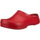 Birki's Unisex Super Birki Clogs, Red, 7.5 UK