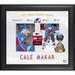 Cale Makar Colorado Avalanche Framed 15'' x 17'' 2022 Norris Trophy Winner with a Piece of Game-Used Puck - Limited Edition 508