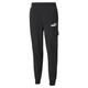 PUMA Herren ESS Cargohose Gestrickte Hosen, Schwarz, L