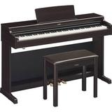 Yamaha ARIUS YDP-165 88-Key Console Digital Piano with Bench (Dark Rosewood) YDP165R