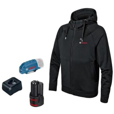 Bosch - Professional beheizbare Sweatjacke / Heizjacke ghh 12+18V xa (Full Version) incl. Akku, Gr.