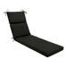 Pillow Perfect Outdoor Solid Chaise Lounge Cushion with Sunbrella Fabric