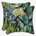 Hatteras Ebony 18.5-inch Throw Pillow (Set of 2)