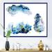 DASTINGO Modern Framed Canvas Wall Art Print, Suitable For Your Home, Living Room Canvas in Blue | 30 H x 40 W in | Wayfair 01LK1318JEEKOT3P0