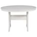 Signature Design by Ashley Dining Table Plastic/Metal in White | 30 H x 48 W x 48 D in | Outdoor Dining | Wayfair P207-615