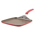 Rachael Ray Cook + Create Aluminum Nonstick Square Stovetop Griddle Pan, 11-Inch Non Stick/Aluminum in Gray | 1 H x 11 W x 11 D in | Wayfair 14756