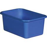 Rebrilliant Plastic Bin Set Plastic in Blue | 7.75 H x 11.375 W x 5 D in | Wayfair 1EAA26B5E87145AEB5BB27311C48CABE