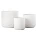 Everly Quinn 3-Piece Ceramic Pot Planter Set Ceramic | 7.5 H x 8 W x 8 D in | Wayfair 8685DF92BB3D4858B5E9212EA20D579A