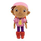 Disney Toys | Disney Store Jake And The Neverland Pirates Izzy Plush | Color: Brown/Pink | Size: 12”