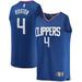 Men's Fanatics Branded Brandon Boston Jr. Royal LA Clippers Fast Break Replica Jersey - Icon Edition