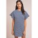 Anthropologie Dresses | Anthropologie Kinly Cecilia Striped Mini Dress Xs | Color: Blue/White | Size: Xs