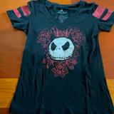 Disney Tops | Disney Parks Jack Skellington T Shirt | Color: Black | Size: S