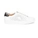 Kate Spade Shoes | Kate Spade Aaron Perforated Leather White Sneakers | Color: Black/White | Size: Various