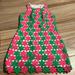 Lilly Pulitzer Dresses | Lilly Pulitzer Truly Petal Cotton Floral Lace Crochet Sheath Dress Size 2 | Color: Green/Pink | Size: 2