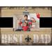 New Orleans Saints 10'' x Best Dad Clip Frame