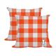 Illinois Fighting Illini 2-Pack Buffalo Check Plaid Outdoor Pillow Set