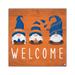 New York Mets 10'' x Welcome Gnomes Sign