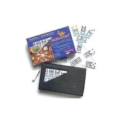 Puremco Double 9 Tournament Dominoes - Color Dots