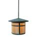 Arroyo Craftsman Berkeley 32 Inch Tall 1 Light Outdoor Hanging Lantern - BSH-11-F-BK