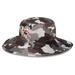 Men's New Era Camo Cleveland Browns 2022 NFL Training Camp Official Historic Logo Panama Bucket Hat