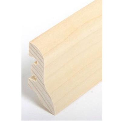 Sockelleiste Holz Ahorn 20x40 Klar Lackiert Furnier Parkett Fussleiste Laminat Image