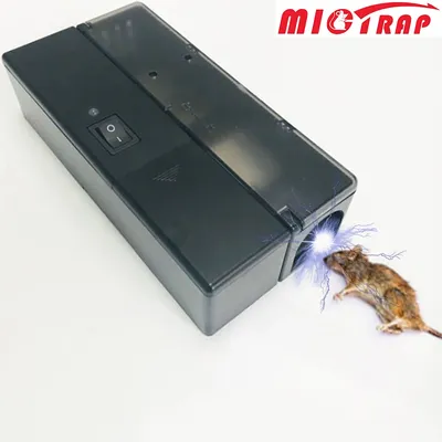 Souris en plastique pour rats et rats piège facile à utiliser tueur de souris électrique