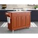 Homestyles Create-A-Cart Brown Wood Kitchen Cart - 49" x 18" x 35"