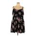 Torrid Casual Dress - A-Line: Black Floral Dresses - Used - Size 2X Plus