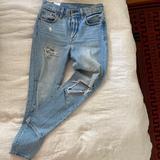 Levi's Jeans | Levi 501 Skinny Ripped Jeans | Color: Blue | Size: W25 L28