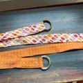 J. Crew Accessories | 2 Vintage Jcrew 39“ Silk Belts, Orange Has Diver Rings, Pink Has Bronze | Color: Orange/Pink | Size: 39“ Long 1 1/2 “ Wide