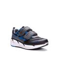 Men's Men's Ultra Strap Athletic Shoes by Propet in Black Blue (Size 13 3E)