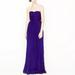 J. Crew Dresses | J Crew Arabelle Strapless Chiffon Dress In Eggplant Purple Nwt Size 6p | Color: Purple | Size: 6p
