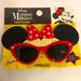 Disney Other | Disney Minnie Mouse Shades Nwt Unopened | Color: Black/Red | Size: 5”W